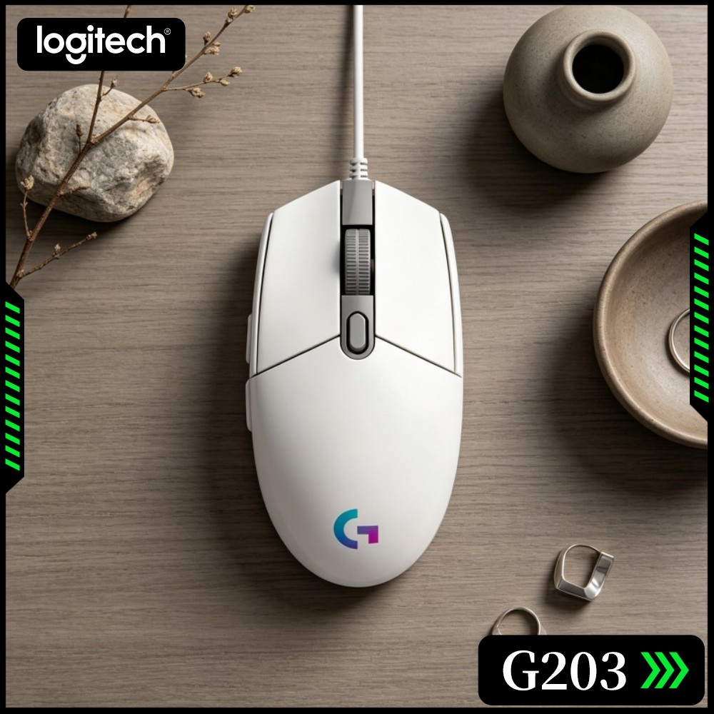 Logitech G203 Wired Gaming Mou - Logitech Mouse G203 recension och pris
