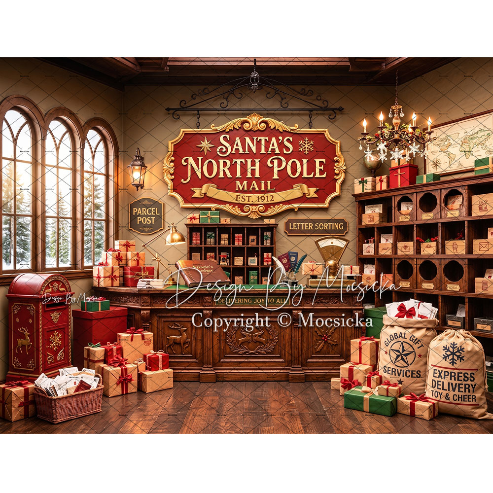 Mocsicka Christmas Backdrop Ph - Office Technician recension och pris