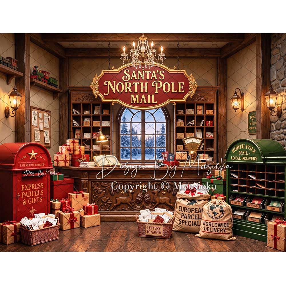 Mocsicka Christmas Backdrop Ph - Office Technician recension och pris