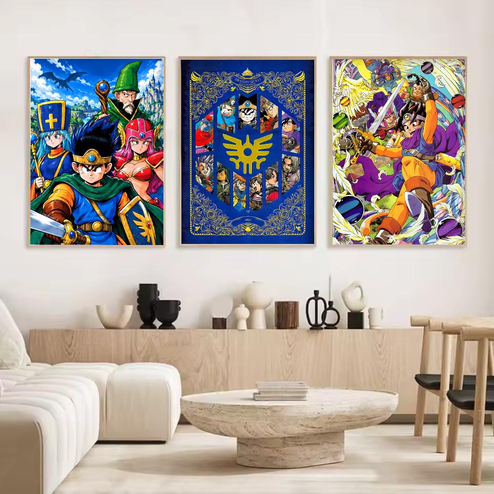 Game D-Dragon Q-Quest Painting - Office Quest recension och pris