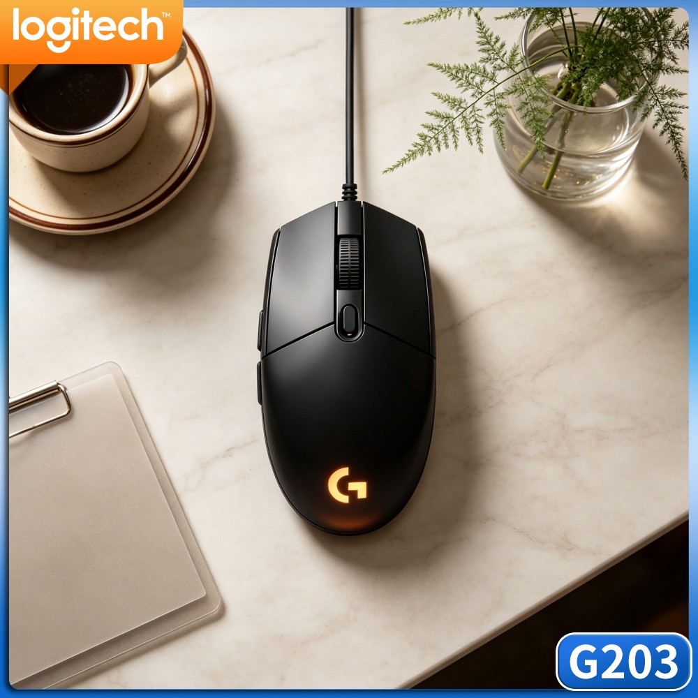 Logitech G203 Wired Gaming Mou - Logitech Mouse G203 recension och pris