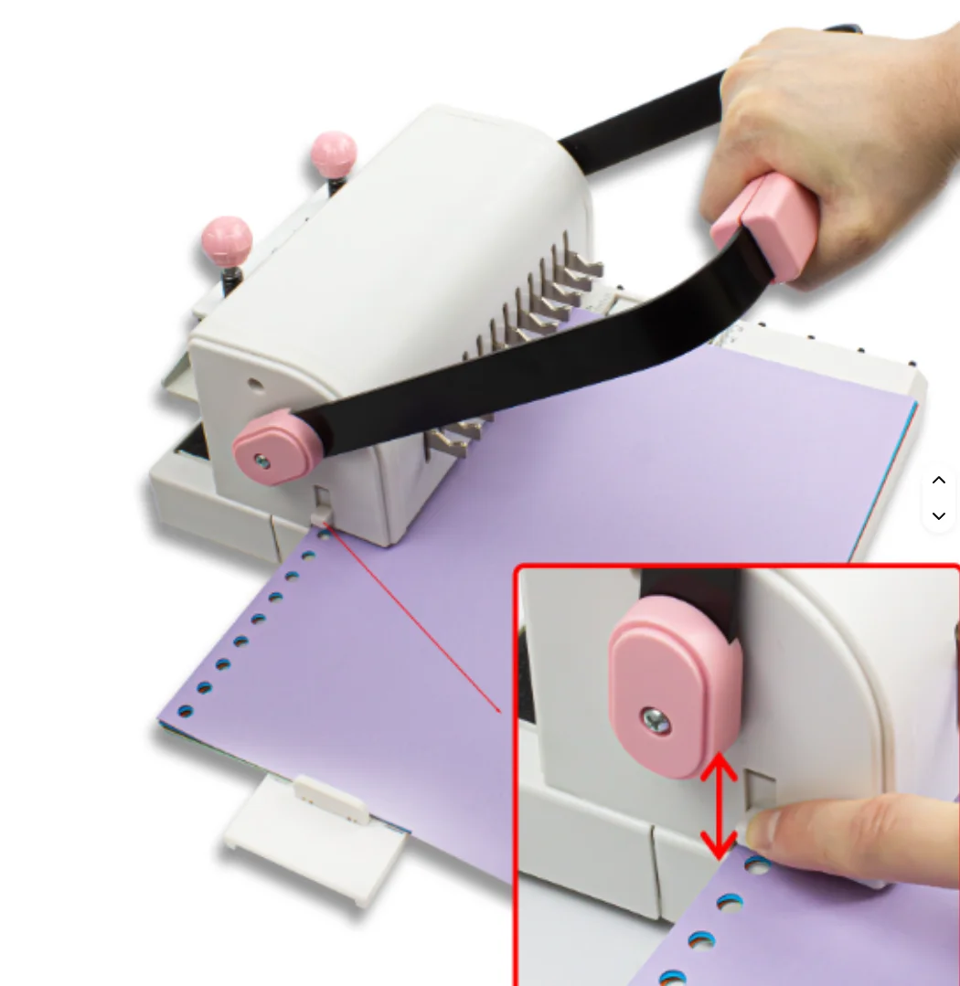 Manual Comb Binding Machine fo - Binding Machine Comb recension och pris