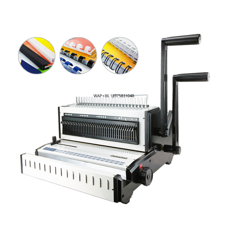 3 in 1 Binding  Machine Wire O - Binding Machine Comb recension och pris