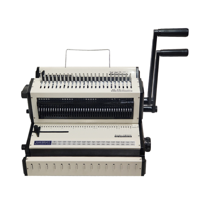 3 in 1 Binding  Machine Wire O - Binding Machine Comb recension och pris