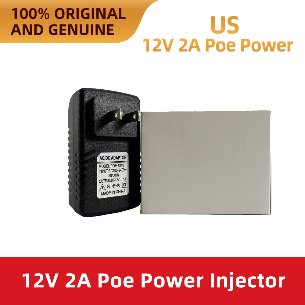 12V 2A POE Injector 24W 10/100 - Power Over Ethernet recension och pris