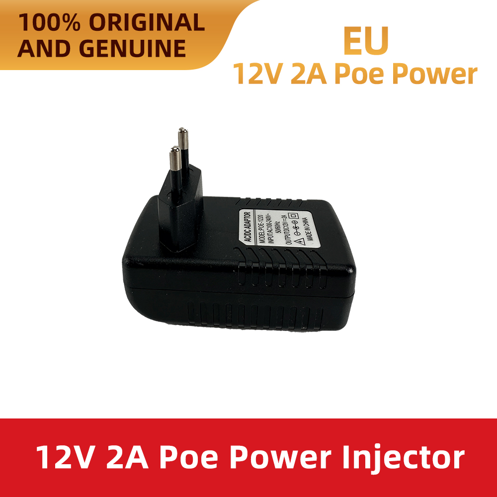 12V 2A POE Injector 24W 10/100 - Power Over Ethernet recension och pris