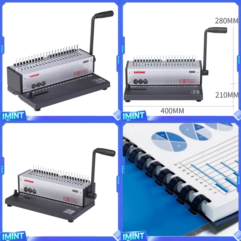 Factory Comb Binder Rayson SD- - Binding Machine Comb recension och pris