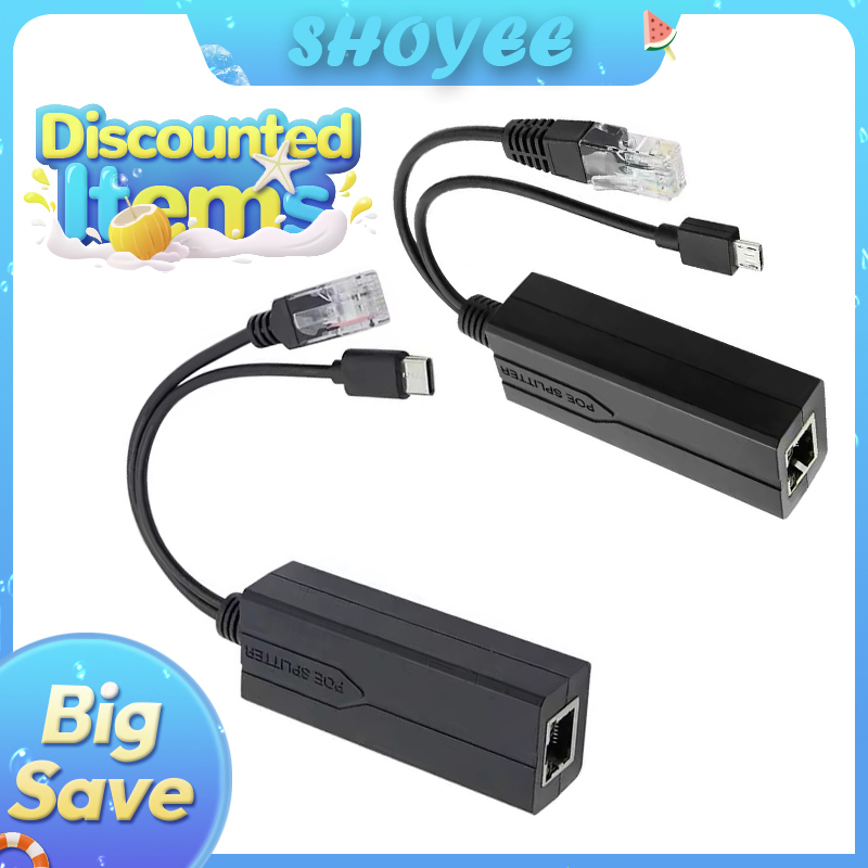 POE Splitter 48V to 5V Micro U - Power Over Ethernet recension och pris