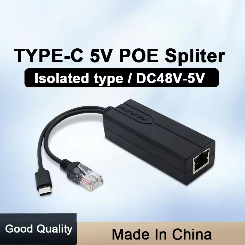 POE Splitter 48V to 5V Micro U - Power Over Ethernet recension och pris