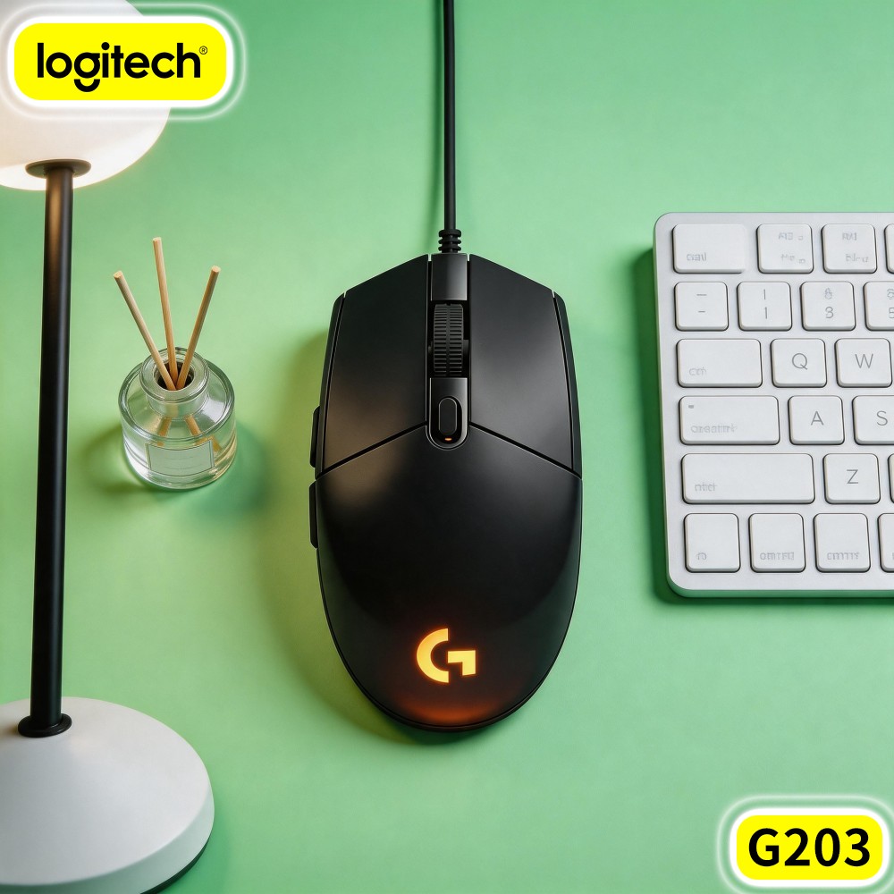 Logitech G203 Wired Gaming Mou - Logitech Mouse G203 recension och pris