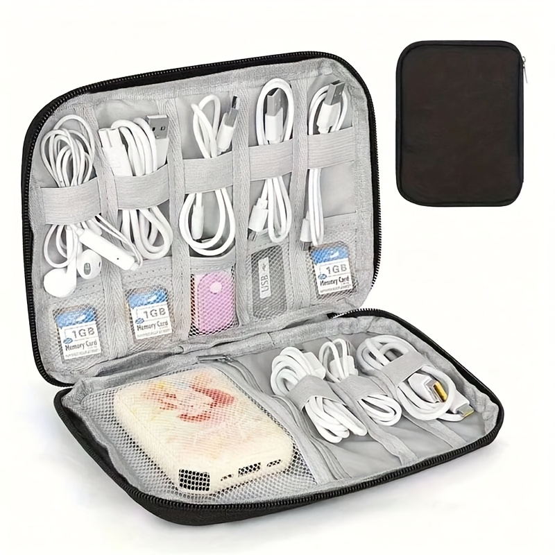 1PC Travel Cable Organizer Cas - Office Tech Gear recension och pris