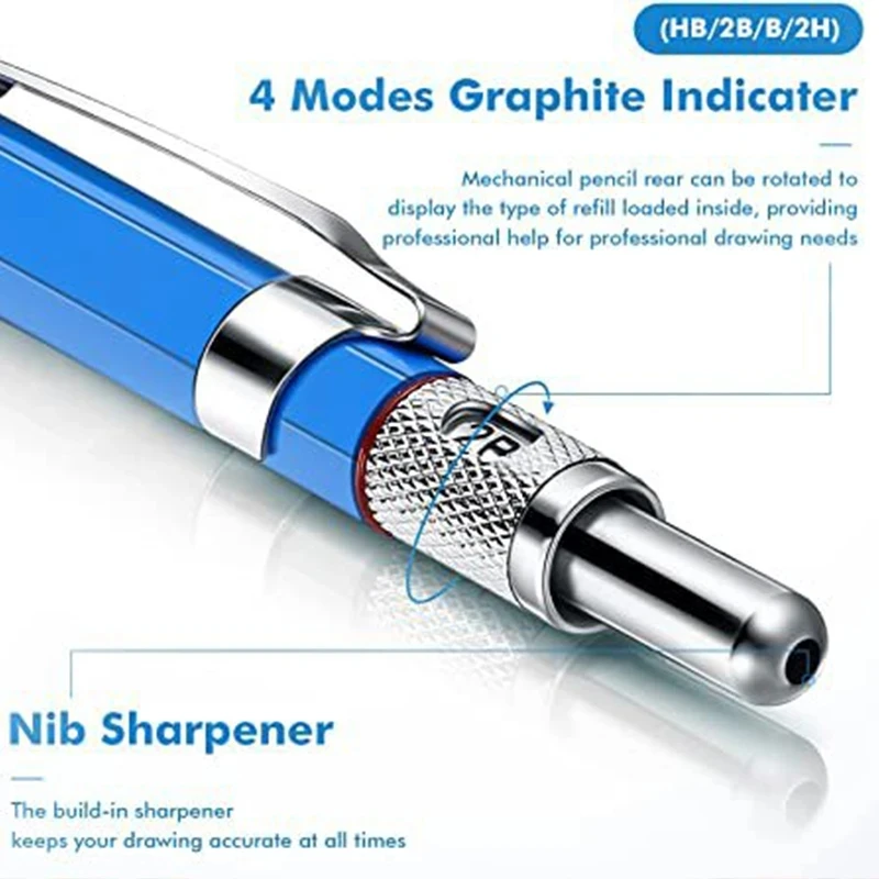 2.0mm Mechanical Pencil Set 2B - Office Technician recension och pris