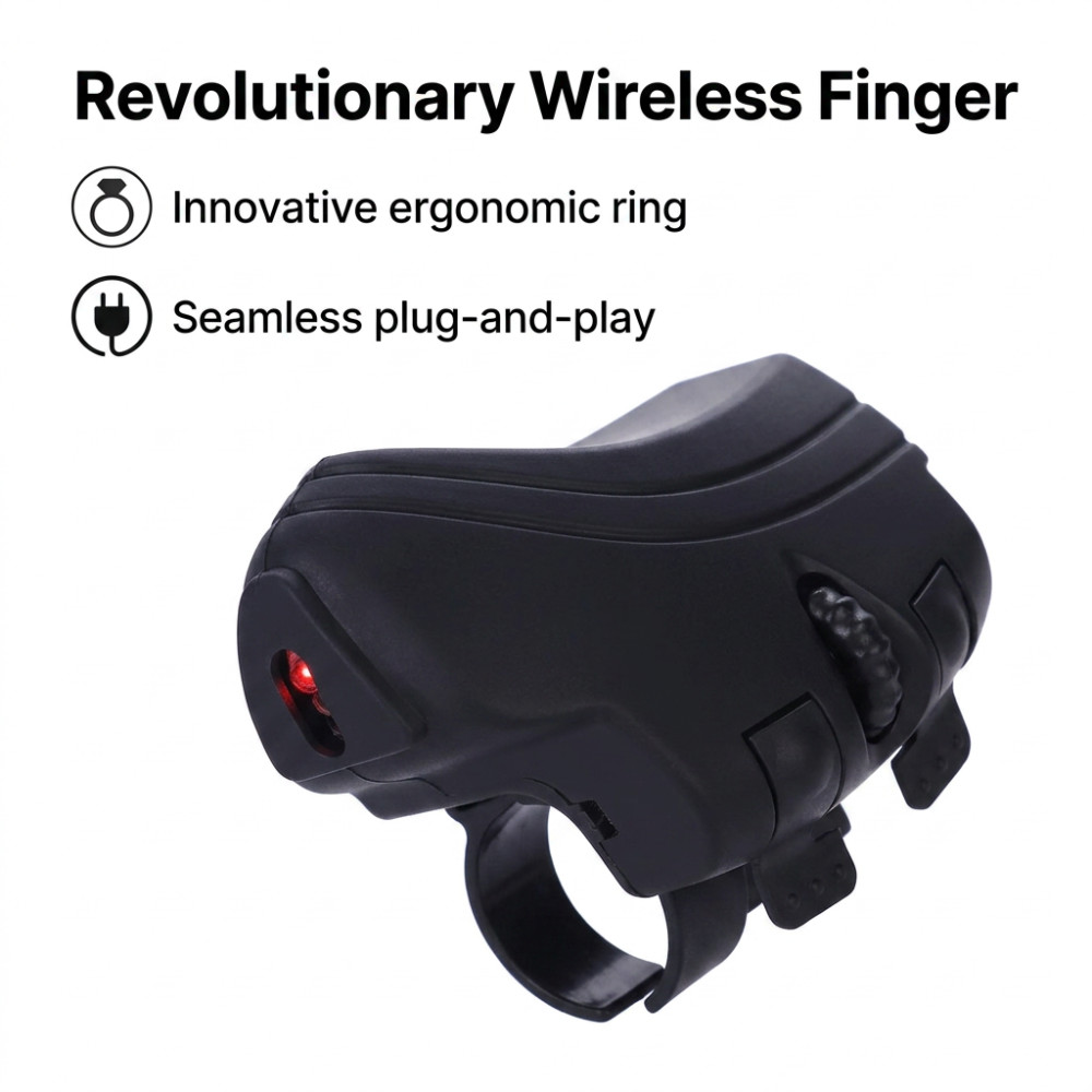 Finger Ring Mouse 1000DPI Easy - Office Technologies recension och pris