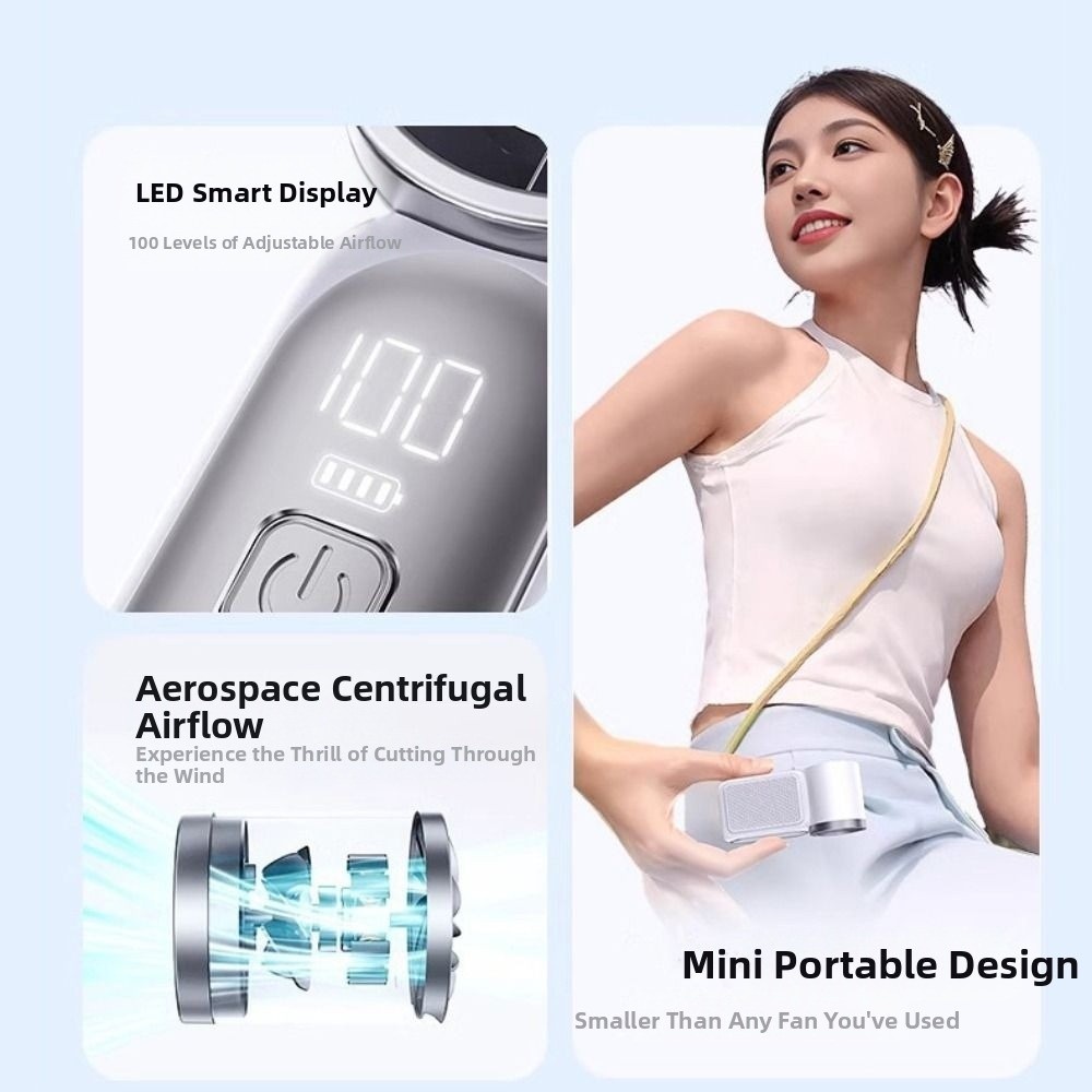 6 Gear Wind Mini Portable Fan  - Office Tech Gear recension och pris