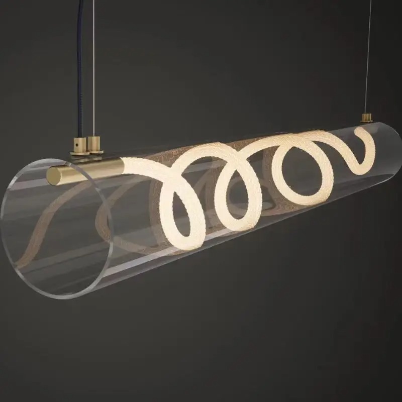 Nordic Long Tube Chandelier Li - Office Technician recension och pris