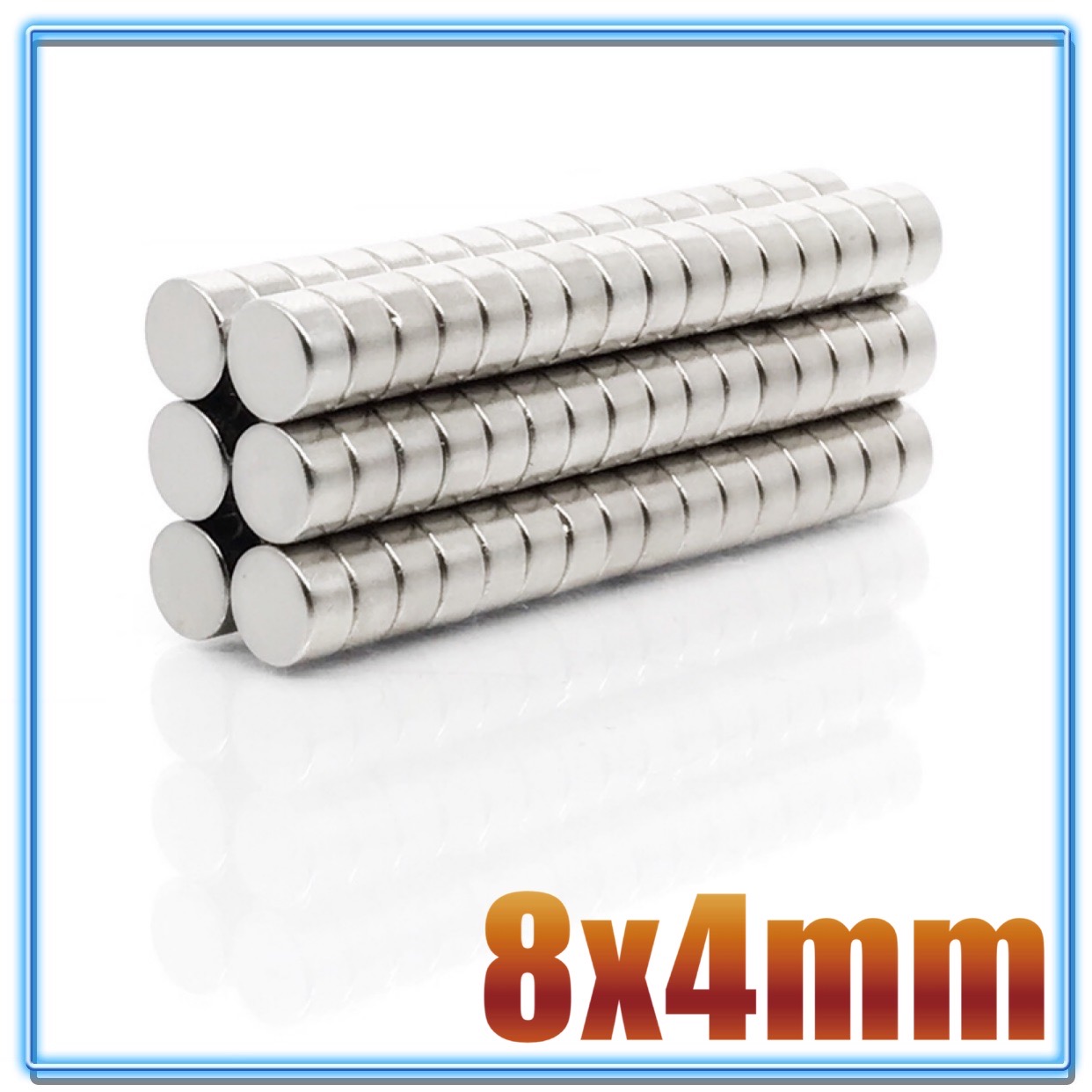 Round 8x4mm Magnet 10/50/200/1 - Office Technologies recension och pris